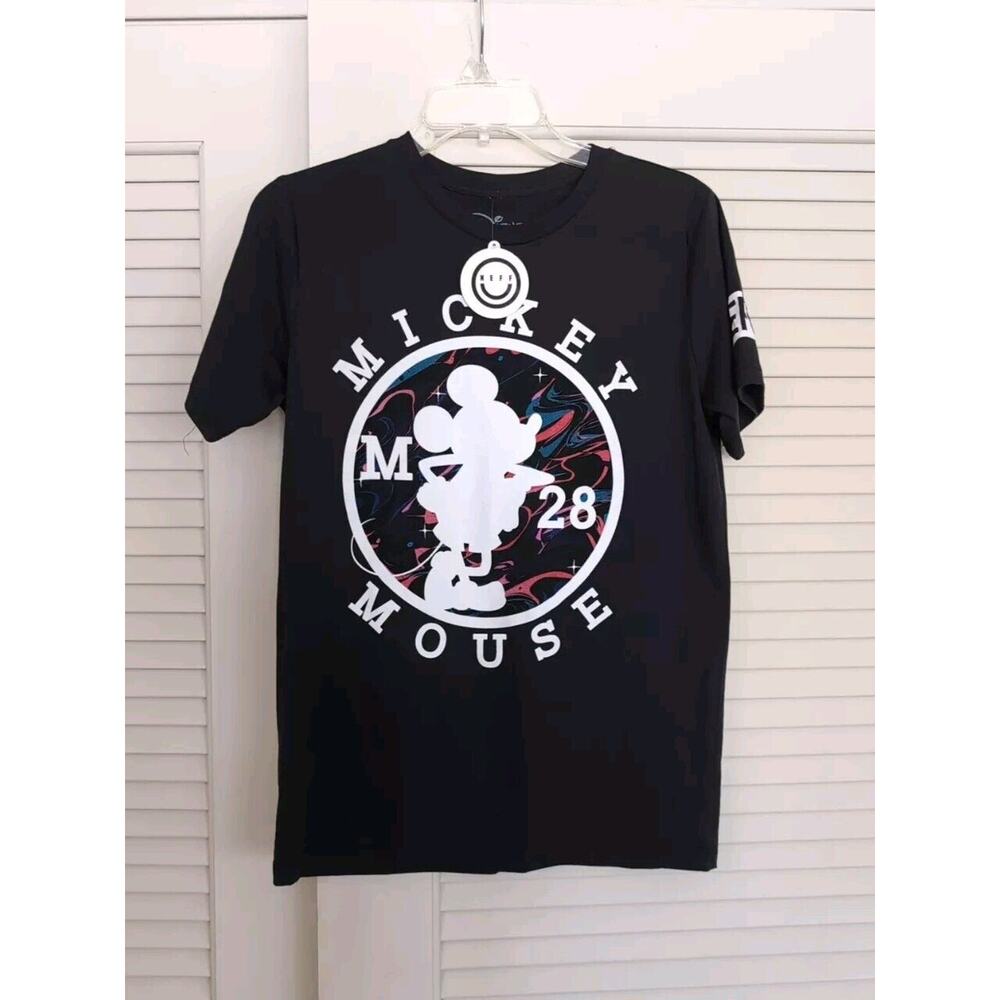 NEFF Disney Mickey Mouse ‘28 Black TShirt Sz XL Retro Rare